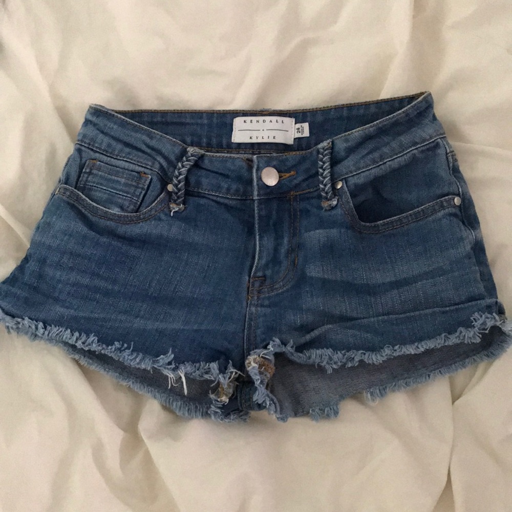 kendall + kylie denim shorts